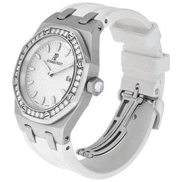 Audemars Piguet Lady Royal Oak 67601ST.ZZ.D012CR.02 Stainless Steel Silver dial