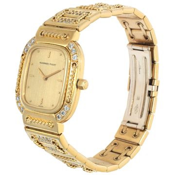 Audemars Piguet Royal Oak Rectangular 18k Champagne dial 24mm Quartz watch