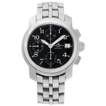 Baume & Mercier Capeland MVO45216 Stainless Steel Black dial 38mm Automatic watc