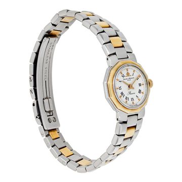 Baume & Mercier Riviera 5231.3 Stainless Steel White dial 21mm Quartz watch