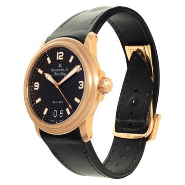 Blancpain Aqua Lung 2850B-3630A-64B 18k rose gold Black dial 40mm Automatic
