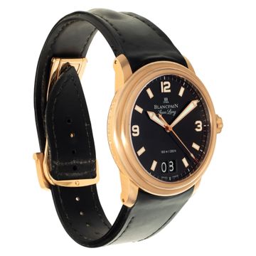 Blancpain Aqua Lung 2850B-3630A-64B 18k rose gold Black dial 40mm Automatic