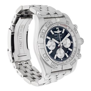 Breitling Chronomat AB0110 Stainless Steel Carbon Fiber dial 44mm Automatic