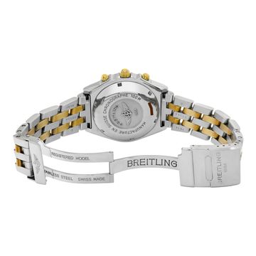 Breitling Chronomat b13050/L350 18k & Stainless Steel Green dial 39mm Automatic