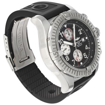 Breitling Super Avenger 2 A13370 stainless steel 48mm auto watch