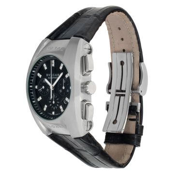 Bvlgari Ergon EG 35 S CH Stainless Steel Black dial 35mm Automatic watch