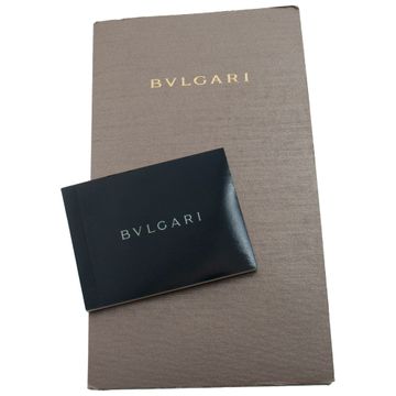 Bvlgari Tubogas bb192t 18k Yellow Gold Black dial 19mm Quartz watch