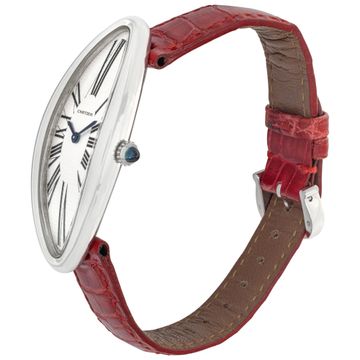 Cartier Baignoire 2605 18k white gold 47mm Quartz watch