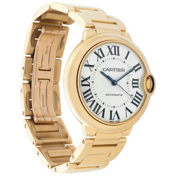 Cartier Ballon Bleu WGBB0046 18k Yellow Gold White dial 36mm Automatic watch