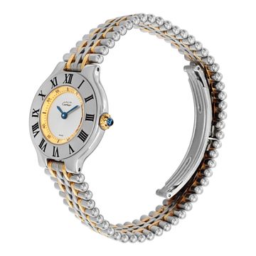 Cartier Must 21 1340 18k & steel 28mm Quartz watch