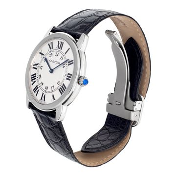 Cartier Ronde Solo WSRN0021 Stainless Steel White dial 36mm Quartz watch