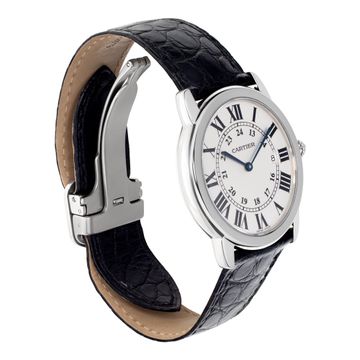 Cartier Ronde Solo WSRN0021 Stainless Steel White dial 36mm Quartz watch