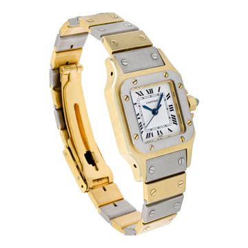 Cartier Santos Limited Edition 18k White dial 24mm Automatic watch