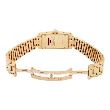 Cartier Tank Americaine 2482 18k 27.5mm Quartz watch