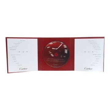 Cartier    Tank Anglaise wt100017 18k Silver Guilloche dial 30mm Automatic watch