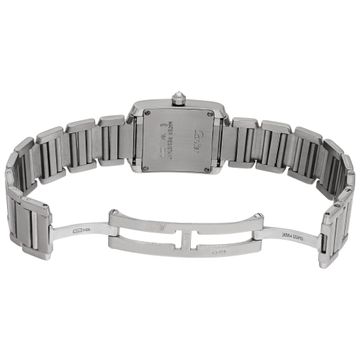 Cartier Tank Francaise 2403 18k White Gold White dial 20mm Quartz watch