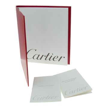 Cartier Trinity WG2001S8 18k Beige dial 26.7mm Quartz watch