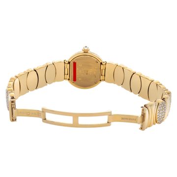 Cartier Vendome 8789 18k Yellow Gold White dial 24mm Quartz watch