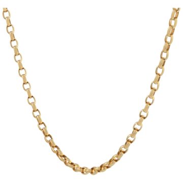 Chain In 18k Yellow Gold. 19 Inch Length