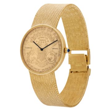 Corum $20 Coin 1904 18k Gold dial 35mm Automatic watch