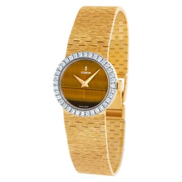 Corum 27382A60 18k Tiger-Eye dial mm Manual watch