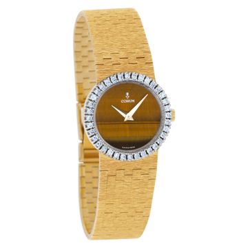 Corum 27382A60 18k Tiger-Eye dial mm Manual watch