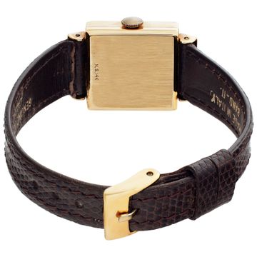 Crawford Classic NA 14k White dial 21mm Manual watch