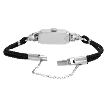 Croton Cocktail 1234 Platinum Cream dial 10mm Manual watch