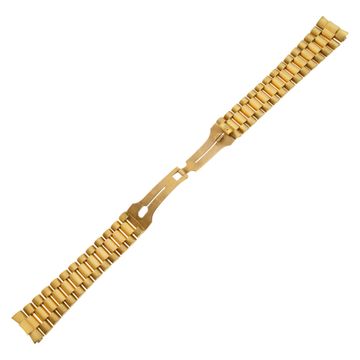Custom 18k President style bracelet