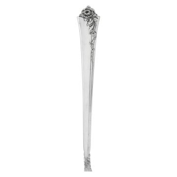DAMASK ROSE Sterling Silver flatware set, 6 place set for 12 (lots of xtra pieces), patented in 1946 by Heirloom. 158 pieces, dinner & lunch set witrh 12 serving pieces