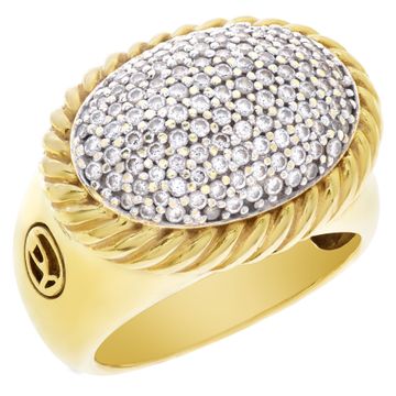 David Yurman Albion diamond ring in 18k