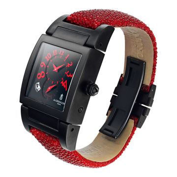 De Grisogono Instrumento Uno DF N726 Black PVD Black dial 33mm Automatic watch