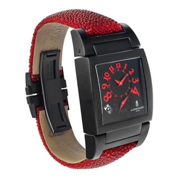 De Grisogono Instrumento Uno DF N726 Black PVD Black dial 33mm Automatic watch