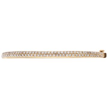 Diamond eternity bangle with 3.50 carats in diamonds