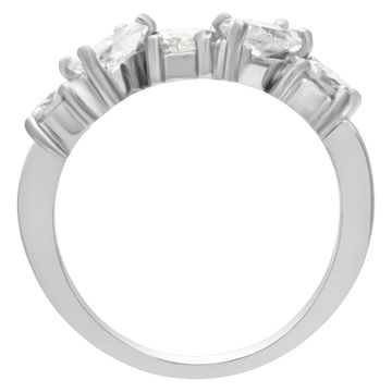 Diamond platinum band