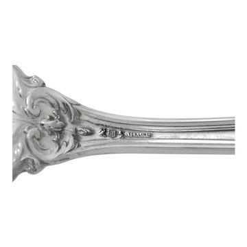 FRANCIS THE FIRST sterling silver flatware set patented in 1907 by Reed & Barton. 6 Place Settings for 12 with 4 serving pieces. TOTAL 76 pieces.