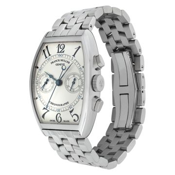 Franck Muller Casablanca 5850 CC Stainless Steel White dial 39mm Automatic watch