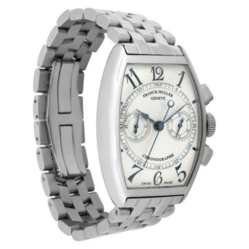 Franck Muller Casablanca 5850 CC Stainless Steel White dial 39mm Automatic watch