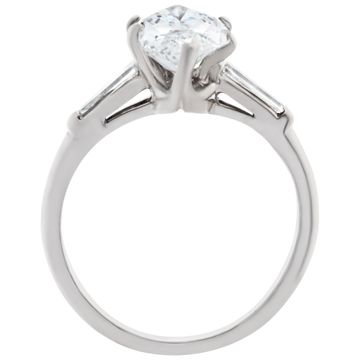 GIA certified marquise brilliant cut diamond 1.51 carat (D color, SI2 clarity)