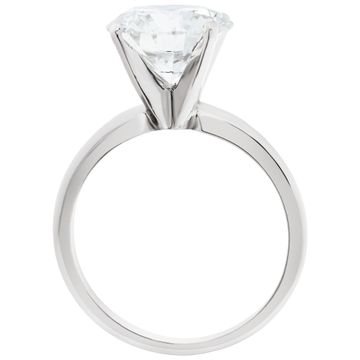 GIA certified round brilliant cut diamond 3.02 carat (L color, Internally Flawless clarity) solitair