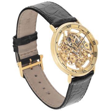 IWC Portofino 2701 18k Yellow Gold Skeleton dial 33mm Automatic watch