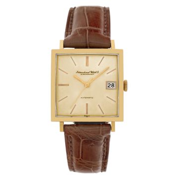 IWC Schaffhausen 1721865 18k Champagne dial 30mm Automatic watch