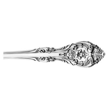 "KING EDWARD" sterling flatware set patented in 1936 by Gorham. 4 places setting for 10 (w/some xtras) & 9 serving pieces: Over 1900 grams sterling silver.