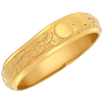 Mens 24k yellow gold ring. Size 10.75