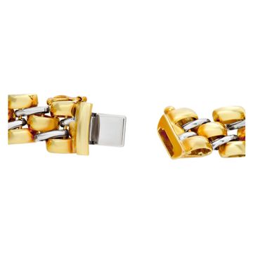 Necklace made in Italy in 18k white & yellow gold