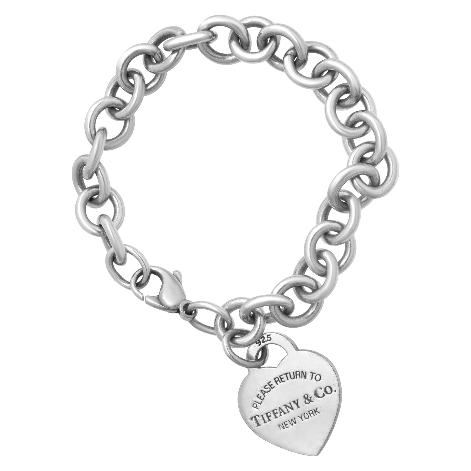 Tiffany & Co. sterling "Return to Tiffany" chain bracelet