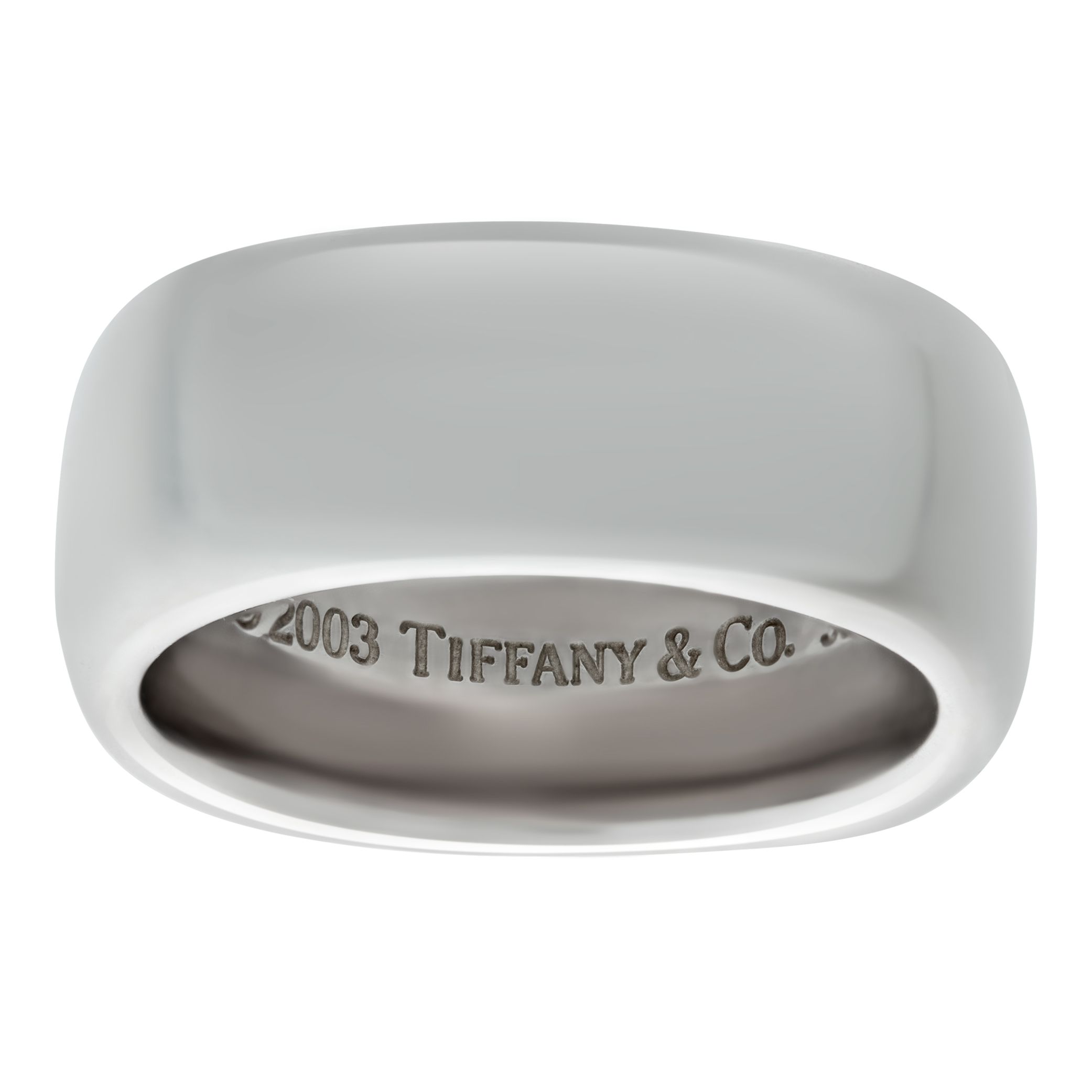 アクセサリー Vintage Tiffany narrow ring 1837 y2k Tiffany & Co. 1837 Ring Narrow Titanium Black Size 14.5