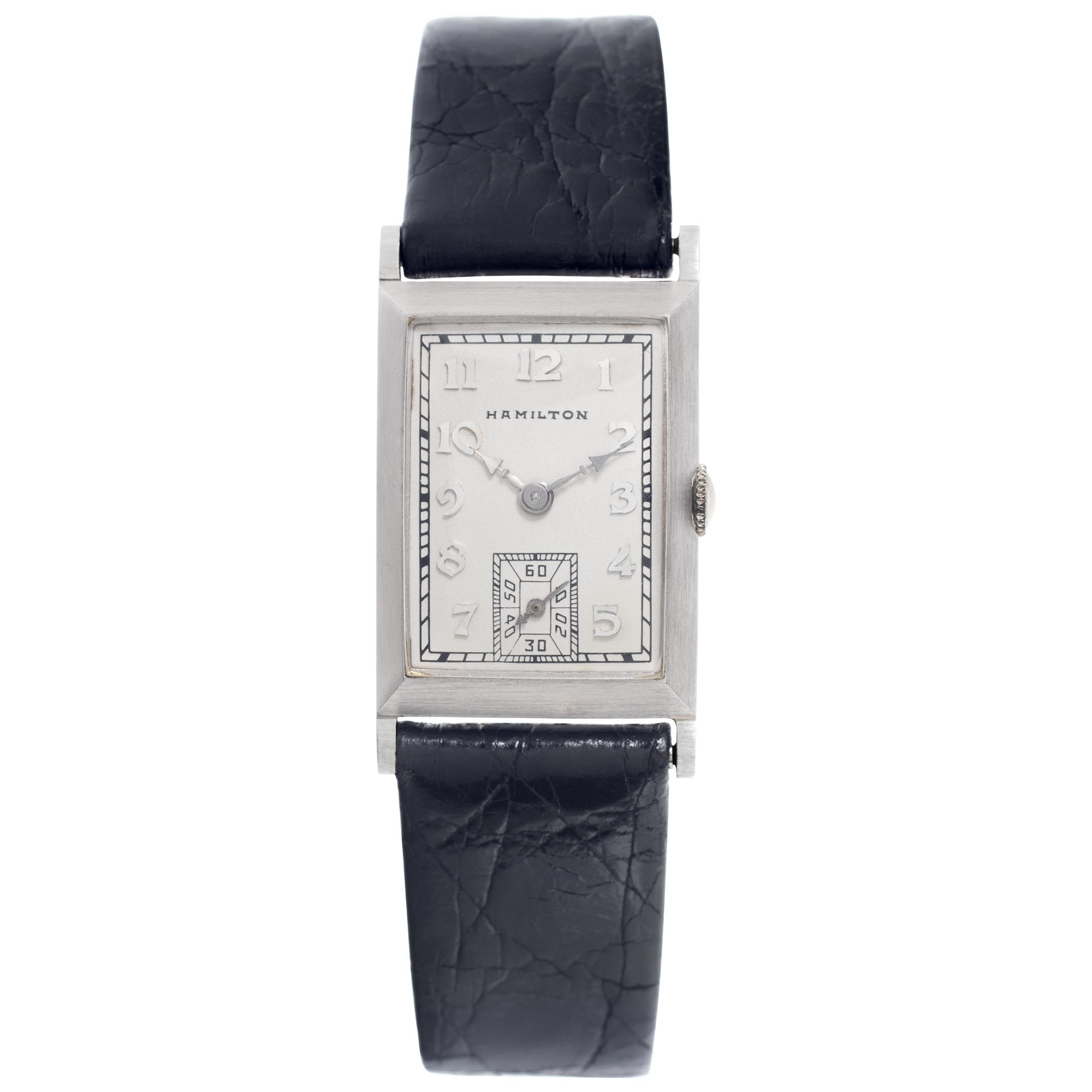 Hamilton Classic l5776 Platinum White dial 21mm Manual watch