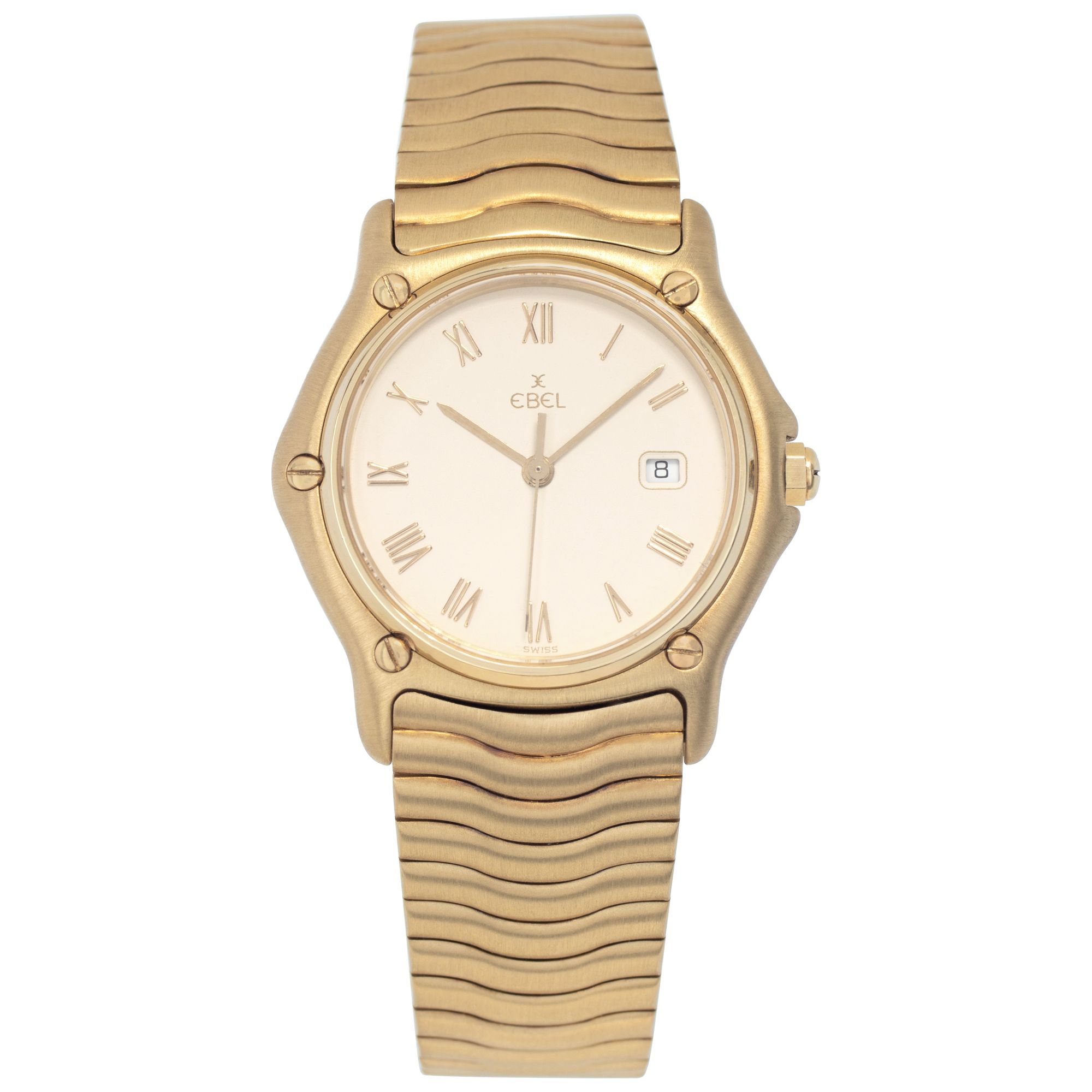 Women\'s Ebel Sportwave Stainless Steel & 18K Gold Watch Ebel Sport Wave Two Tone – thewatchmakersshop main image 4