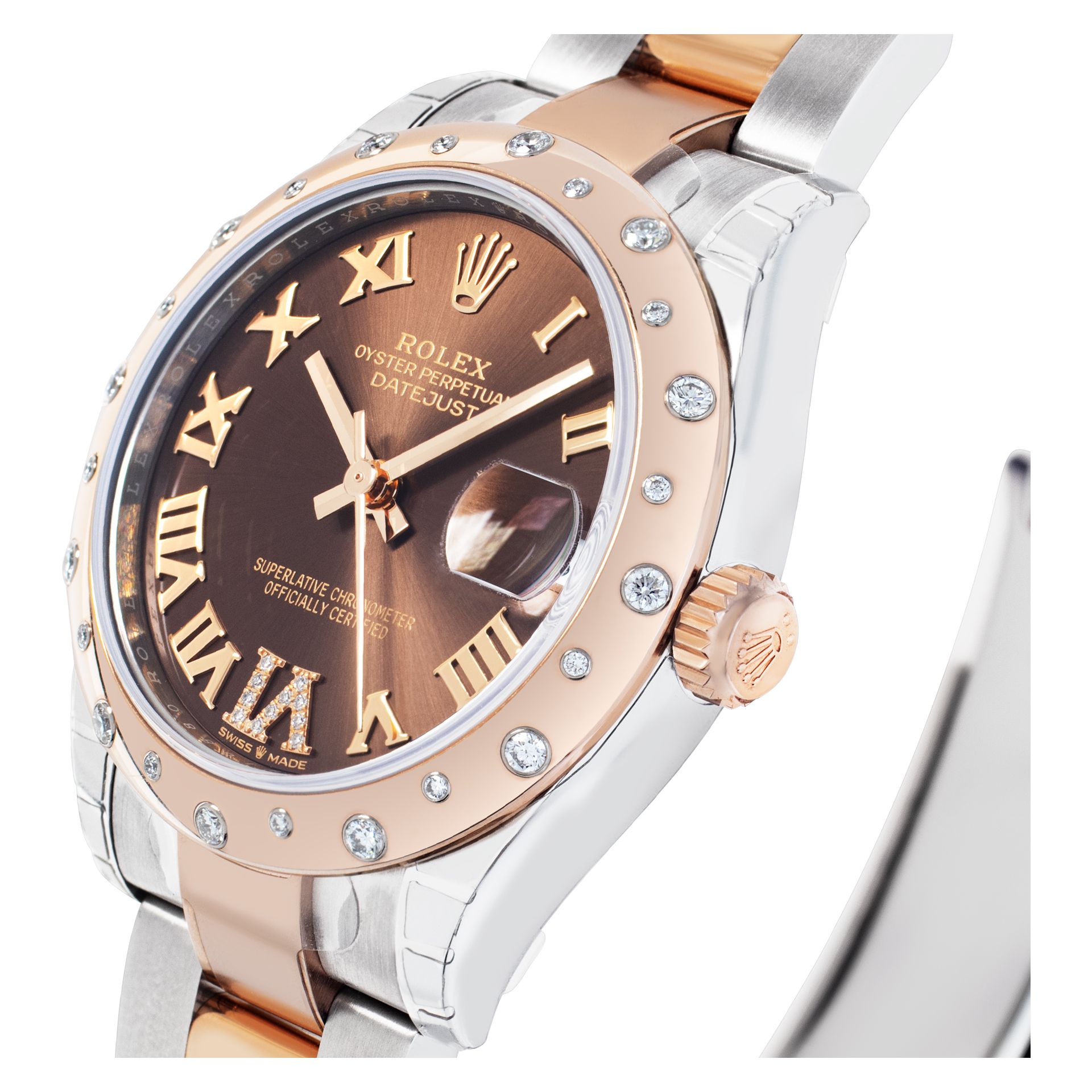 Rolex Datejust 278341RBR 18k & steel 31mm auto watch
